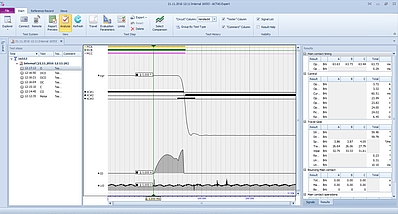 ACTAS Switchgear testing Software Monitor