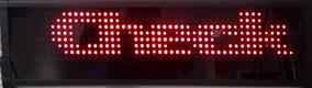 Shop floor result display Shop floor result display