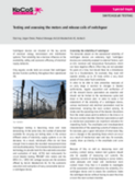 Technical paper Testing and assessing the motors and release coils of switchgear