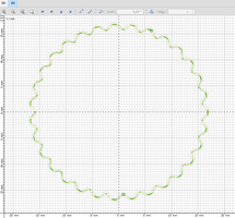 Contour of the external gearing