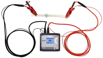 Measuring with PROMET SE and Kelvin measurement clamps