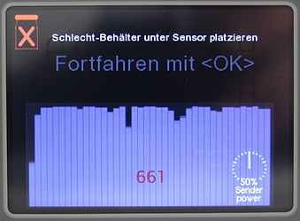 Taste OK betätigen Taste OK betätigen
