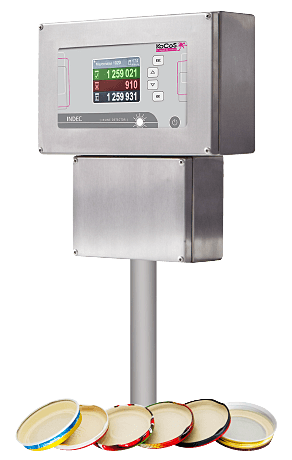 DUD Detector INDEC - In-Line Detector (Cap Inspection)
